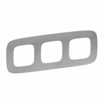 Рамка 3гн алюминий Valena ALLURE Legrand (1/5) Рамка 3гн алюминий Valena ALLURE Legrand (1/5)