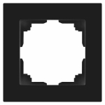 Рамка 1гн антрацит 6-501-05 Accent Intro (1/25/300) Рамка 1гн антрацит 6-501-05 Accent Intro (1/25/300)