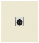 Розетка ЭРА Arktik 16-3101-02 TV одиночная слоновая кость