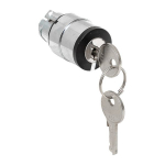 Исполнительный механизм переключателя ХB4 на 2 положения с замком, возвратный без фиксации IP65 EKF Исполнительный механизм переключателя ХB4 на 2 положения с замком, возвратный без фиксации IP65 EKF