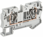 Клемма пружинная КПИ 2в-6 57А серая IEK (24/960)