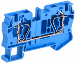 Клемма пружинная КПИ 2в-6 57А синяя IEK (24/432)
