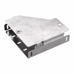 Переходник - редуктор д/лист. каб. лотка без разъема/соедин-ля сужение справа 200мм/100мм с высотой лотка50мм ПРОМРУКАВ