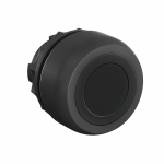 Фронтальная часть нажимной кнопки плоск., 1 упр. элемент цвет черный без фиксации, DKC