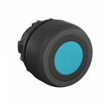 Фронтальная часть нажимной кнопки плоск., 1 упр. элемент цвет синий без фиксации, DKC