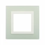 Рамка 1-пост. цвет серый матовый, стекло горизонт. и вертик., Avanti DKC Рамка 1-пост. цвет серый матовый, стекло горизонт. и вертик., Avanti DKC