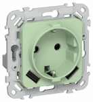 FLITE Роз.с з/к/ш 16А USB AA 3,1А б/к РСЮша11-1-ФлФ фис. IEK