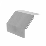 Крышка угла вертикального внешнего 90 градусов Профи INOX (AISI 304) 300х50 (1,0 мм) Промрукав