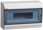 Бокс ЩРН-П-12мод настен пласт бел (дв.прозр) IP41 PRIME IEK (1/10)