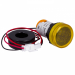 Индикатор значения тока и напряжения ED16-22AVD желтый в комплекте с трансформатором PROxima EKF (1/5/250) Индикатор значения тока и напряжения ED16-22AVD желтый в комплекте с трансформатором PROxima EKF (1/5/250)