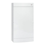 Бокс ЩРН-П-72мод настен пласт бел (дв. бел) 4х18 модулей IP40 "Unix" EKF Бокс ЩРН-П-72мод настен пласт бел (дв. бел) 4х18 модулей IP40 "Unix" EKF