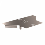 Крышка на тройник для кабельного лотка 165.6мм нержавеющая сталь необработанная ПРОМРУКАВ Без серии Крышка на тройник для кабельного лотка 165.6мм нержавеющая сталь необработанная ПРОМРУКАВ Без серии