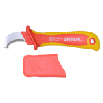 Нож для снятия изоляции с пяткой 1000В VDE, SHTOK