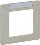 Рамка 1гн крем с держателем для маркировки Etika Legrand Рамка 1гн крем с держателем для маркировки Etika Legrand