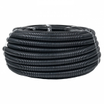 Труба гофрированная d32мм FRHF черная с зондом безгалогенная EKF (50) Труба гофрированная d32мм FRHF черная с зондом безгалогенная EKF (50)