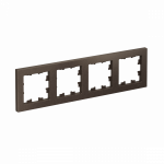 Рамка 4гн мокко AtlasDesign Systeme Electric (1/5)