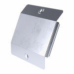 Крышка угла вертикального внешнего 90 градусов Стандарт INOX (AISI 316) 200 Промрукав Крышка угла вертикального внешнего 90 градусов Стандарт INOX (AISI 316) 200 Промрукав