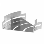 Угол д/листового кабель.лотка регулируемый горизонтальн. без соединит. разъема нержавеющая сталь ПРОМРУКАВ Угол д/листового кабель.лотка регулируемый горизонтальн. без соединит. разъема нержавеющая сталь ПРОМРУКАВ