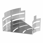 Угол д/листового кабель.лотка регулируемый горизонтальн. без соединит. разъема нержавеющая сталь ПРОМРУКАВ Угол д/листового кабель.лотка регулируемый горизонтальн. без соединит. разъема нержавеющая сталь ПРОМРУКАВ