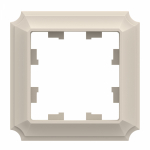 Рамка 1гн крем AtlasDesign ANTIQUE Systeme Electric (1/45)