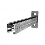 Консоль СТРАТ двойная 41х21, база 1000, толщ. 2,5 мм, гор. цинк Консоль СТРАТ двойная 41х21, база 1000, толщ. 2,5 мм, гор. цинк