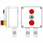 Взрывозащищенный пост управления из алюминия CPE-A-17-(1xLR(220)-1xP1G(11)-1xP3E(11))-2xKA2MHK(C)1Ex d e IIC Т5 Gb / Ex tb IIICT95°C Db IP66 Взрывозащищенный пост управления из алюминия CPE-A-17-(1xLR(220)-1xP1G(11)-1xP3E(11))-2xKA2MHK(C)1Ex d e IIC Т5 Gb / Ex tb IIICT95°C Db IP66