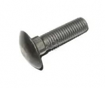 Болт М6х25 ГОСТ 7802 мебельный, класс прочности 5.8, гальван. цинк (в упаковке 100 шт)