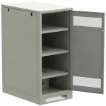 ITK LINEA B Шкаф (пустой) 1350х600мм дверь метал. сер.