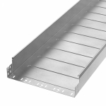 Лоток неперфорированный Профи INOX (AISI 304) 400х100х6000 (1,2 мм) (12 м/уп) Промрукав