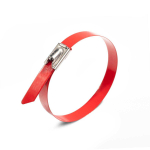 Хомут стальной с покрытием крас СКС-П(316) 7,9х400 Fortisflex (100/2500) Хомут стальной с покрытием крас СКС-П(316) 7,9х400 Fortisflex (100/2500)