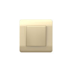 (NEW3-E) Розетка с/з со шторками с крышкой, 16А, IP44, шампань CHINT (1)