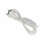 Шнур сетевой 1.8М с выключателем без розетки белый REXANT Шнур сетевой 1.8М с выключателем без розетки белый REXANT