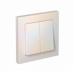 Выключатель 2кл с/у жемчуг в сборе быстрозажим AtlasDesign Systeme Electric (1/15) Выключатель 2кл с/у жемчуг в сборе быстрозажим AtlasDesign Systeme Electric (1/15)