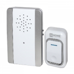 Звонок беспроводной ЗБ-9 25 мелодий с регулир. звука, подсв. IP44 серебряно-белый IN HOME (1/60) Звонок беспроводной ЗБ-9 25 мелодий с регулир. звука, подсв. IP44 серебряно-белый IN HOME (1/60)