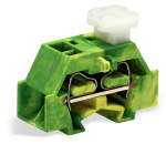 Клеммная колодка 28мм 1x4 0.08-2.5мм² 24А 500В термопласт желто-зеленый Wago