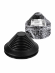 Кабельный ввод мембранный КВМП-1 (Пирамидка 86/76), резина, RAL9005, IP54 TDM Кабельный ввод мембранный КВМП-1 (Пирамидка 86/76), резина, RAL9005, IP54 TDM