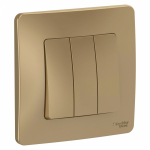Выключатель 3кл с/у титан Blanca Systeme Electric