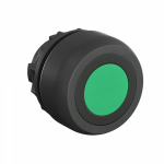 Фронтальная часть нажимной кнопки плоск., 1 упр. элемент цвет зеленый без фиксации, DKC