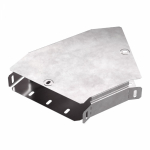 Угол д/листового кабель.лотка 45° горизонтальн. без разъема/соединителя сталь светло-серый ПРОМРУКАВ