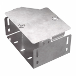 Переходник - редуктор д/лист. каб. лотка без разъема/соедин-ля сужение справа 200мм/150мм с высотой лотка100мм ПРОМРУКАВ