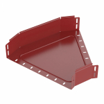 Угол горизонтальный 45 градусов Стандарт 600х50 RAL 3000 (0,8 мм) Промрукав