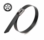 Хомут стальной с покрытием чер СКС-П(316) 4,6x400 Fortisflex (100/5000) Хомут стальной с покрытием чер СКС-П(316) 4,6x400 Fortisflex (100/5000)