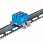 Зажим клеммный проходной 28.8мм размер ячейки 26.4мм на DIN-рейку 1 уровень сечение провода 2.5мм² 24А 690В термопласт DKC (ДКС) Зажим клеммный проходной 28.8мм размер ячейки 26.4мм на DIN-рейку 1 уровень сечение провода 2.5мм² 24А 690В термопласт DKC (ДКС)