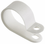 Серьга для кабеля нейлоновая СНК 20мм белая (50шт/упак) IEK (1/80)