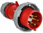Вилка пер. с ф/и ССИ-0252ф 32А-6ч 380В 3P+PE+N IP67 IEK