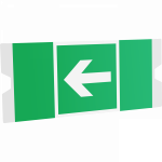 ST-46 односторонний рассеиватель URAN STANDARD с пиктограммой ПЭУ 003 Указательная стрелка (202х96) ST-46 односторонний рассеиватель URAN STANDARD с пиктограммой ПЭУ 003 Указательная стрелка (202х96)