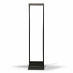 Открытая стойка 19-дюйм 37U однорамная черный (RAL 9005) Hyperline ORL1-37-RAL9005