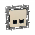 Роз 2ХRJ45 6 UTP СЛНК ETIKA Роз 2ХRJ45 6 UTP СЛНК ETIKA