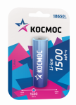 Акк. Космос 18650 LI-ion 1500 mAh 1BL без защиты. (1/10/100) Акк. Космос 18650 LI-ion 1500 mAh 1BL без защиты. (1/10/100)