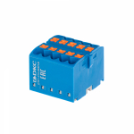 Зажим клеммный проходной 28.8мм размер ячейки 26.4мм для специального профиля 1 уровень сечение провода 2.5мм² 24А 690В термопласт DKC (ДКС) Зажим клеммный проходной 28.8мм размер ячейки 26.4мм для специального профиля 1 уровень сечение провода 2.5мм² 24А 690В термопласт DKC (ДКС)